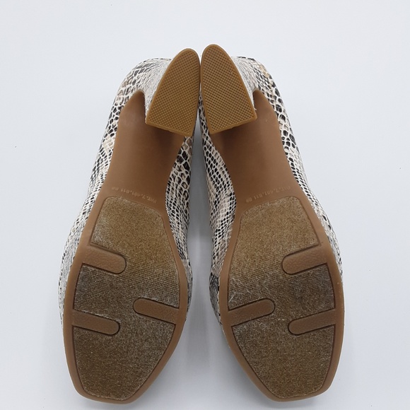 Fergie MAGNIFICENT Platform Snakeskin ChunkyHeels - Picture 6 of 6